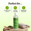Picture of Clarifying Shampoo for Build Up & Oily Hair - Tea Tree Shampoo for Men and Women with Rosemary Essential Oil for Oily Hair and Scalp - Color Safe Vegan Sulfate Silicone & Paraben Free (16 Fl Oz)