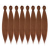 Picture of DIFUNEE Pre-stretched Braiding Hair - 12 Inch 8 Packs Brown Mid-Length Braiding Hair For Twist or Box Braids, Yaki Texture Hot Water Setting Synthetic Braiding Hair Extensions (12 Inch, #30-8P)