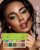 Picture of MAKI YIKA Green Eyeshadow Palette 10 Color, Bright Emerald Green Lime Olive Green Eye Shadow Shimmer Matte High Pigmented & Long Lasting, Press Powder Glitter Green Eyes Smoky Makeup