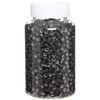 Picture of 2500pcs Hair Extentions Micro Rings Links Beads, 5mm Silicone Lined Beads for Human Hair Extensions Tool-Dark Brown