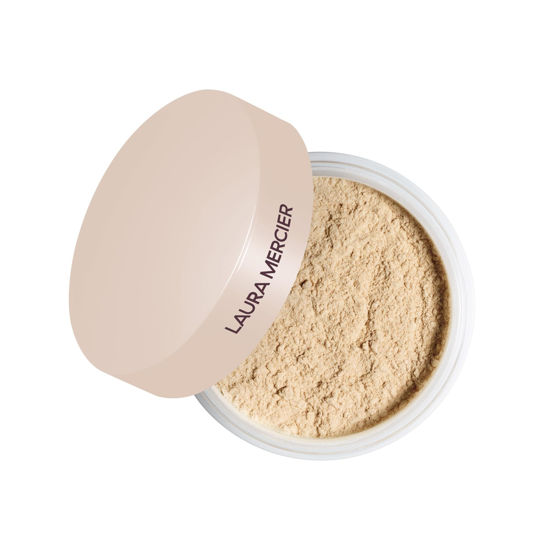 Picture of Laura Mercier Translucent Loose Talc-Free Setting Powder Ultra-Blur: Natural & Blurring Finish, Long Lasting, Best for Normal to Dry + Mature Skin, Hyaluronic Acid Infused, Translucent