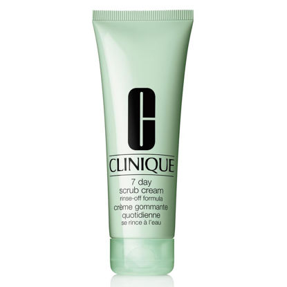 Picture of Clinique 7 Day Daily Gentle Face Exfoliator Lightweight Scrub Cream With Silica For All Skin Types, 8.5 Fl Oz