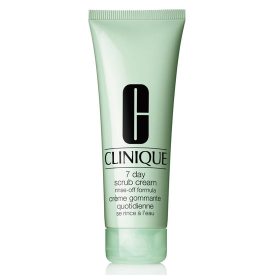 Picture of Clinique 7 Day Daily Gentle Face Exfoliator Lightweight Scrub Cream With Silica For All Skin Types, 8.5 Fl Oz