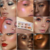 Picture of evpct 8 Colors Highlighter Makeup Palette for Face Highlighters & Luminizers iluminadores de maquillaje profesional Gold Cheek Diamond Shimmer Stick Glitter Contour Bronzer and Highlighter Palette
