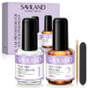Picture of SAVILAND Nail Dehydrator and Primer: Acid-Free Natural Nail Dehydrator and Nail Primer & Protein Bonding Acrylic Nail Kit Gel Nail Polish Superior Bonding Acrylic Nail Supplies Profession Salons