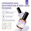 Picture of SAVILAND Nail Dehydrator and Primer: Acid-Free Natural Nail Dehydrator and Nail Primer & Protein Bonding Acrylic Nail Kit Gel Nail Polish Superior Bonding Acrylic Nail Supplies Profession Salons