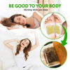 Picture of Foot Paches, Premium Deep Cleansing Foot Pads, Bamboo Foot Paches, Ginger Foot Pads for Promoting Sleeping, Relieving Fatigue and Relaxing Muscles & Tendons and Eliminate Moisture 20 Packs