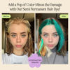 Picture of INH Semi Permanent Hair Color | Color Depositing Conditioner | Emerald Green Hair Dye | No Bleach & No Peroxide Temporary Tint for Women & Men | Vegan, Ammonia Free, & Sulfate Free | Ready to Use, 6oz