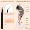Picture of Lash Clusters Kit Fox Eye Manga Lash Extension Kit Natural Individual Lashes Kit Wispy Cat Eye DIY Eyelashes Clusters Extension Kit with Lash Bond and Seal Lash Applicator