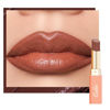 Picture of Oulac Color Rich Satin Lipstick - Medium Brown Full Coverage Lip Color, Creamy Silky-Smooth, Moisturizing, Satin Matte Finish, Infused With Shea Butter, Vegan & Clean Beauty, 4g, SG15 Barbara