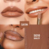 Picture of Oulac Color Rich Satin Lipstick - Light Brown Full Coverage Lip Color, Creamy Silky-Smooth, Moisturizing, Satin Matte Finish, Infused With Shea Butter, Vegan & Clean Beauty, 4g, SG10 Bailey