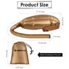 Picture of TEPENAR Bonnet Hair Dryer Attachment: Upgraded Extra Large Adjustable Hair Dryer Cap - Easy to Use for Natural Curly Textured Hair Care Styling Fast Drying - Gold