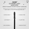 Picture of stila HUGE Extreme Lash Mascara, Intense Black | Volume, Full Length, Curl, Lift, No Clump, Crunch or Smudge | Lightweight, Long-Lasting Buildable Eye Makeup Formula | 0.44 Fl. Oz.