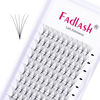 Picture of Eyelash Extensions Premade Fans Eyelash Extensions C CC D DD Curl Pointy Tip Pre Fan Eyelashes Premade Lash Extension Fans Volume Lash Extensions Pre Made Volume Lashes (5D-0.07C, 9mm)