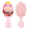 Picture of DINATIS Toddler Detangler Massage Hair Brush with Air Cushion for Thin Kids Hair - Pink