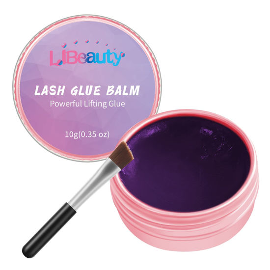 Picture of Libeauty Lash Lift Glue Balm Lash Lift Adhesive Strong Sticky Fruit Flavor Eyelash & Eyebrow Perm Glue Balm Brow Lamination Gel