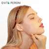 Picture of EVITA PERONI Hair Band for Eyewear, No Pressure, No Headache, Comfortable Headbands for Women - Orange (Acetate Resin, 1 Count, Women, Hairband)