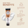 Picture of Dionis Goat Milk Skincare 3.3oz Creamy Coconut and Oats Hand & Body Cream - Travel Size Hand Lotion For Hydrating & Moisturizing Dry Skin - Cruelty Free Cream Made In The USA - Paraben Free Formula