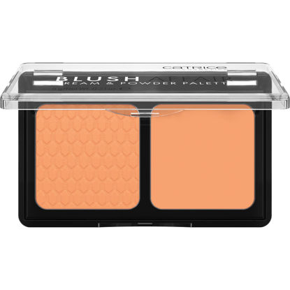 Picture of Catrice | Blush Affair Cream & Powder Palette | Highly Pigmented Radiant Cream & Soft Matte Powder | Vegan & Cruelty Free (030 Absolute Apricot)