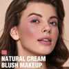 Picture of FOCALLURE Cream Blush Makeup,Buildable Blush Stick for Cheeks,Matte and Dewy Finish,Long Wearing,Easy Application,Lightweight Multi Stick,ROSE MARBLE