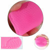 Picture of Face Scrubber,2 Pack Soft Silicone Scrubbies Facial Cleansing Pad Face Exfoliator Face Scrub Face Brush Silicone Scrubby for Massage Pore Cleansing Blackhead Removing Exfoliating,Cool Gift for Girl