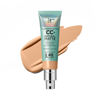 Picture of IT Cosmetics CC+ Cream Natural Matte Foundation with SPF 40 - Shine-Reducing & Long-Wear Full Coverage Foundation For Oily Skin - With Hyaluronic Acid - Non-Comedogenic, Medium - 1.08 fl oz