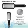 Picture of Riorre Professional Foot Scrubber for Hard Skin - Foot File, Foot Scraper & Callus Remover for Feet Leaving Soft & Smooth Heels (Foot Rasp, Pack 1)