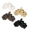 Picture of ANBALA Matte Flower Hair Accessories - 4PCS Large Plumeria Hawaiian Hair Clips with Strong Hold for Women, Non-Slip and Cute