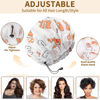 Picture of 3 PCS Shower Caps for Women, Upgrade Comfortable & Extra Large & Double Layers Waterproof Bath Cap, Oversized Designed Adjustable Hem Hair Cap for All Hair Lengths/Style
