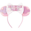 Picture of RAZKO Pink Minnie Ears Hair Accessory, Mouse Headband for Women Girls (Birthday Girl-Pink M)