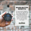 Picture of Live Bearded Beard Butter, 3 fl oz - Made in the USA - All-Natural Leave-in Conditioner and Softener with Shea | Legend Scent - Sandalwood, Vanilla