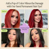 Picture of INH Semi Permanent Hair Color | Color Depositing Conditioner | Ruby Red Hair Dye | No Bleach & No Peroxide Temporary Tint for Women & Men | Vegan, Ammonia Free, & Sulfate Free | Ready to Use, 6oz