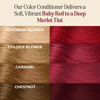 Picture of INH Semi Permanent Hair Color | Color Depositing Conditioner | Ruby Red Hair Dye | No Bleach & No Peroxide Temporary Tint for Women & Men | Vegan, Ammonia Free, & Sulfate Free | Ready to Use, 6oz
