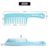 Picture of BEAYUNG 2PCS Large Wide Tooth Comb, Shower Combs, Hair comb for wet curly hair, Durable Hair Brush for Best Styling and Professional Hair Care(2Blue)