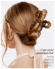 Picture of Yanibest Elegant Bow Hair Claw Clips Stylish Large Hair Clips for Thin and Thick Hair | Holiday Gift for Teen Girls | Chic Hair Styling Accessories for Women (Pack of 2)