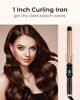Picture of 1 Inch Extra Long Barrel Curling Iron, Ceramic Tourmaline Curling Wand Professional Dual Voltage