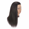 Picture of Traininghead 20-22" 100% Human hair Mannequin head Training Head Cosmetology Manikin Head Doll Head with free Clamp
