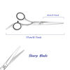 Picture of Essoy Professional Hair Cutting Scissors/Shears (6.5-Inches), Stainless Steel Haircut Scissor with Fine Adjustment Screw for Home Salon,Barber Hairdressing Scissor for Women Men Kids