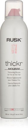 Picture of RUSK Designer Collection Thicker Thickening Mousse for Fine or Thin Hair, 8.8 Oz, Thickening Mousse that Provides Body, Texture, and Hold Without Buildup