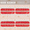 Picture of BELLEBOOST 7000PCS Resin Rhinestones Kits, 2/3/4/5/6mm Flatback Jelly Rhinestones, 4 Box Red AB Non Hotfix Crystal Gems for DIY Crafts Mugs Bottles Tumblers Clothes Makeup Nail Manicure