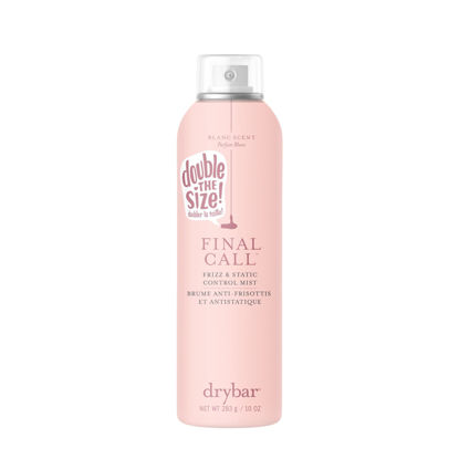 Picture of Drybar Final Call Frizz & Static Control Mist Blanc Scent - XL Size | Fights Frizz, Tames Flyaways to Maintain Smooth and Shiny Blowouts, 24 Hour Frizz Control & 72 Hour Static Control