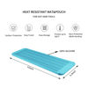 Picture of EIOKIT Silicone Heat Resistant Travel Mat Pouch for Hair Straightener,Crimping Iron,Hair Curling Iron,Hair Curling Wand,Flat Iron,Hair Waving Iron and Hot Hair Styling Tools (Sky Blue) 1 Pack