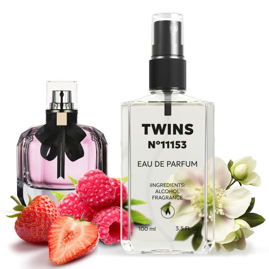 Picture of TWINS Impression of Mon Paris | Perfume for Women Eau de Parfum | No.11153 | 3.4 Fl Oz / 100 ml
