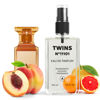 Picture of TWINS Impression of Bitter Peach | Unisex Perfume for Women and Men Eau de Parfum | No.11101 | 3.4 Fl Oz / 100 ml