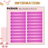 Picture of YOROSTAR 20pcs Purple Plastic Perm Rods Set for Natural Hair Cold Wave Rods Hair Rollers for Long Short Women's Hair DIY Hairdressing Tools
