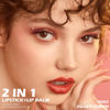 Picture of FOCALLURE Moisturizing Shiny Lipstick,Pearl Shimmery Finish,Hydrating Tinted Lip Balm with Creamy Texture,Long Lasting High Pigmented Lip Stain,Killer Queen