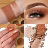 Picture of MAKI YIKA Brown Eyeshadows Palette Nude Eye Shadow 9Color, Naked Eyeshadow Matte Shimmer Glitter Eye Shade Long Lasting Pigmented Eye Makeup - Brown