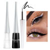 Picture of evpct 2Pcs White Black Liquid Eyeliner Set Waterproof White Eye Liners for Women Eyes Wing Eyeliner Stamps Shapes Colored Eyeliner delineador de ojos a prueba de agua contra el agua blanco para ojos