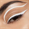 Picture of evpct 2Pcs White Black Liquid Eyeliner Set Waterproof White Eye Liners for Women Eyes Wing Eyeliner Stamps Shapes Colored Eyeliner delineador de ojos a prueba de agua contra el agua blanco para ojos