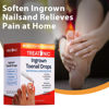 Picture of Treatonic Ingrown Toenail Treatment - Ingrown Toenail Pain Reliever and Softener Kit for Easy Trimming with Silicone Gel Toe Caps